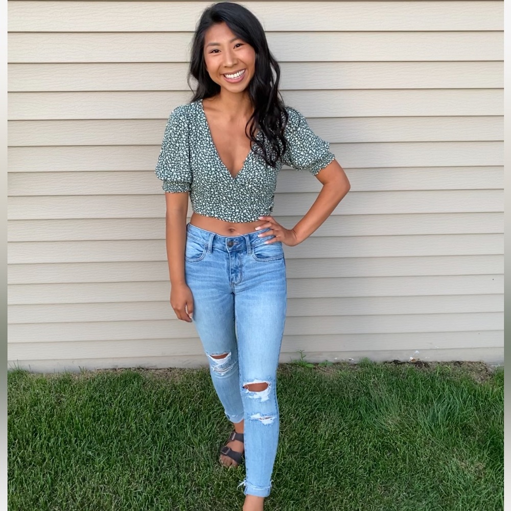 American Eagle Jeggings 00 Short